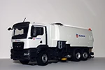 MAN TGS with Bucher sweeper